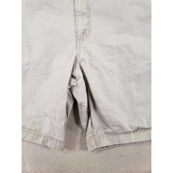 Boston‎ Traders Shorts Mens 40 Ivory Regular Fit 10" Inseam Mid-Rise Pockets - Picture 4 of 14